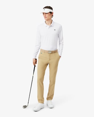 Regular Fit Ultra Dry Long Sleeved Golf Polo Shirt