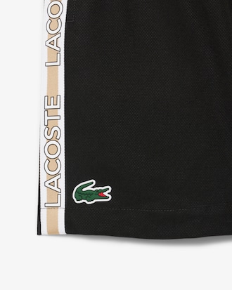 Lightweight Diamond Taffeta Tennis Shorts