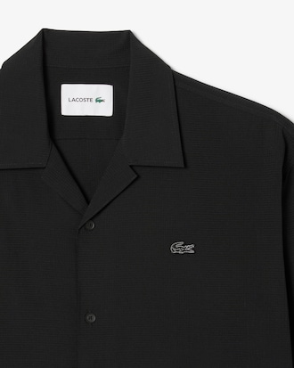 Lightweight Relaxed Fit Perforated Shirt