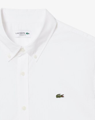 Regular Fit Short Sleeved Poplin Shirt