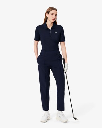 Slim Fit UV Protect Stretch Golf Polo Shirt