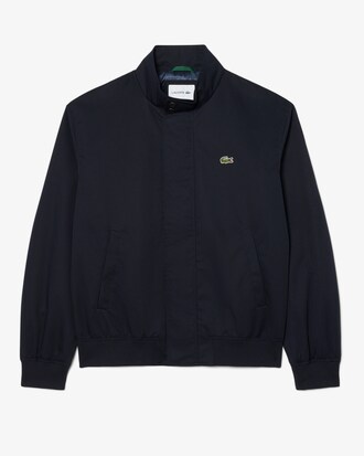 Water-Repellent Twill Harrington Jacket