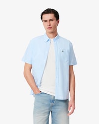 Regular Fit Short Sleeved Oxford Shirt