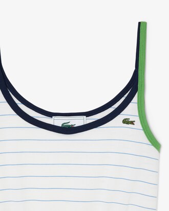 Archive Re-edition Striped Cotton Tank Dress