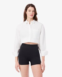 High Waist Microfiber Cycle Shorts