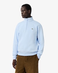Fleece Zip Neck Sweatshirt