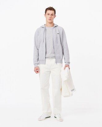 Zip-Up Fleece Hoodie