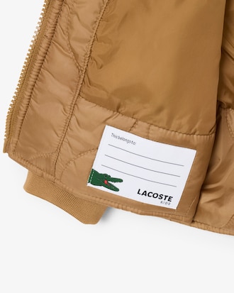Unisex Quilted Hooded Parka
