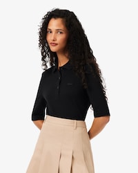 Slim Fit L.12.D Three Quarter Sleeve Polo Shirt