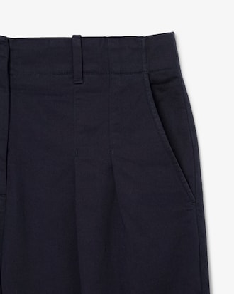 Wide Fit Stretch Gabardine Chino Pants