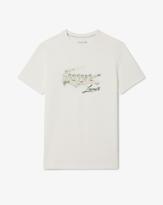 T-shirt Tennis Héritage imprimé René Lacoste