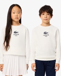 Sweatshirt molleton imprimé signature