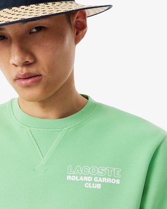 Sweatshirt en Piqué Édition Roland-Garros