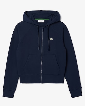 Sweatshirt zippé à capuche molleton