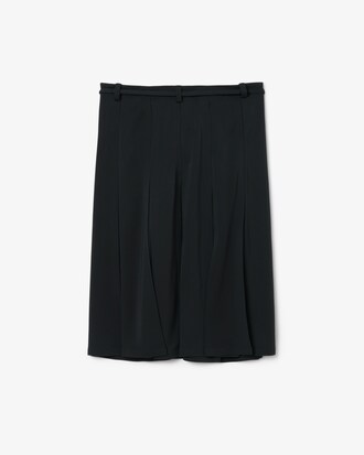 Jupe pliss&eacute;e fluide D&eacute;fil&eacute;