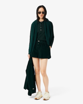 Polo L.12.D slim fit en mini Piqu&eacute; stretch