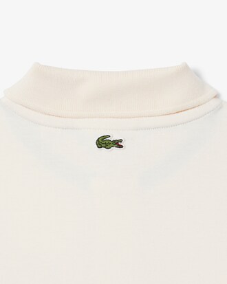 Polo interlock avec badge Lacoste