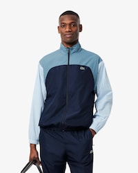 Veste de survêtement color-block déperlante