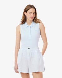 Polo L.12.D slim fit sans manche stretch