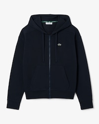 Sweatshirt &agrave; capuche zipp&eacute; en Piqu&eacute;