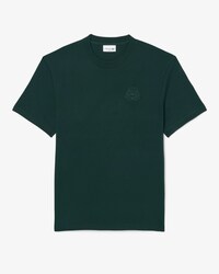 T-shirt jersey &eacute;pais blason brod&eacute;
