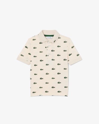 Polo en Petit Piqué imprimé