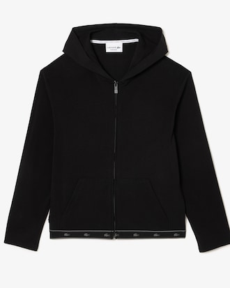 Sweatshirt d'intérieur zippé à capuche