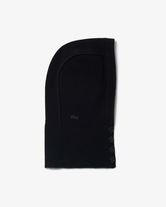 Cagoule jersey de laine m&eacute;rinos