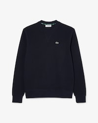 Sweatshirt relaxed fit col rond en Piqu&eacute;