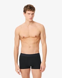 Lot de 3 boxers courts coton stretch