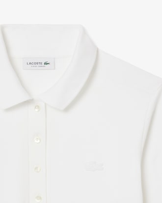 Polo L.12.D slim fit en mini Piqu&eacute; stretch