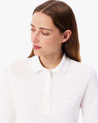 Polo L.12.D slim fit manches trois-quarts