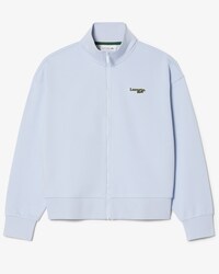 Sweatshirt zipp&eacute; relaxed fit badge