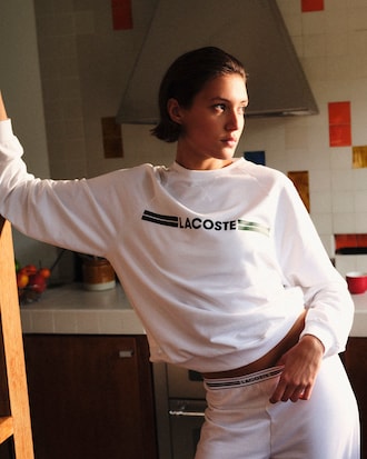 Sweatshirt d'intérieur molleton siglé