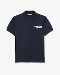 Polo classic fit Petit Piqu&eacute; imprim&eacute;