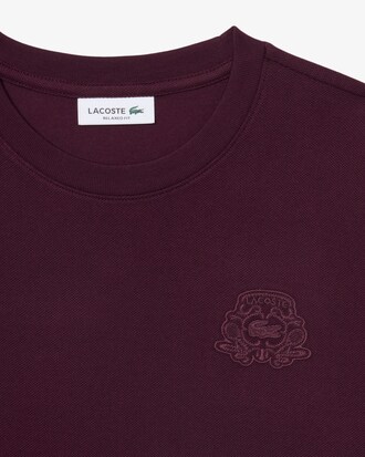 T-shirt Petit Piqu&eacute; blason brod&eacute;