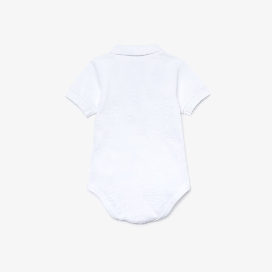 Body Bebe En Pique De Coton Bio Avec Boite En Carton Recycle Lacoste