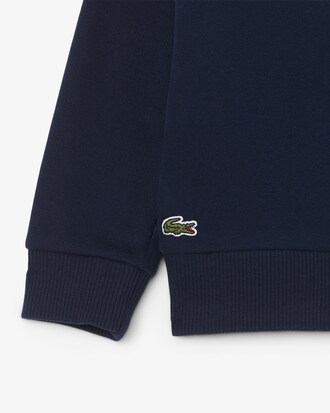 Sweatshirt molleton imprimé monogramme