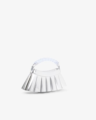 Sac H Lenglen D&eacute;fil&eacute; en cuir effet miroir