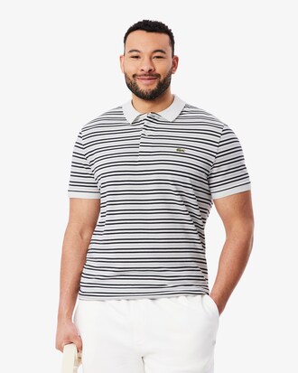 Polo classic fit Petit Piqu&eacute; ray&eacute;