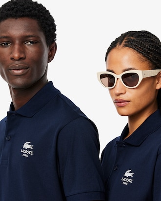 Polo L.12.12 classic fit imprimé signature