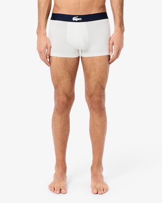 Lot de 3 boxers courts coton stretch