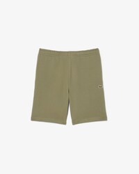 Short regular fit molleton bandes sigl&eacute;es