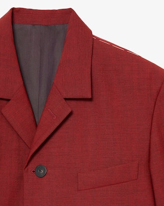 Veste tailleur laine D&eacute;fil&eacute;
