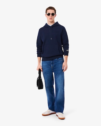 Sweatshirt &agrave; capuche marquage emboss&eacute;