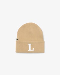 Bonnet laine m&eacute;lang&eacute;e brod&eacute;