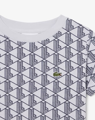 T-shirt coton monogramme