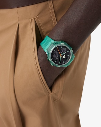 Montre analogique digitale LC33 silicone