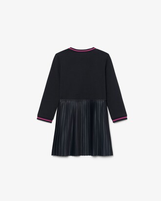 Robe t-shirt pliss&eacute;e