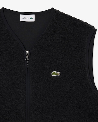 Veste sans manches sherpa